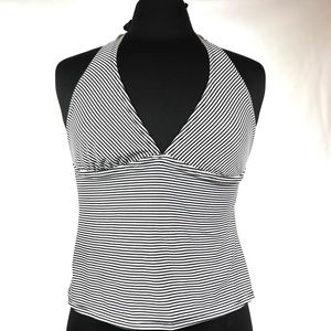 Isaac Mizrahi for Target Striped Tankini Swim Top